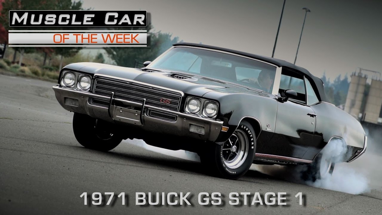 1971 Buick GS 455 Stage 1 Automatic Convertible-Muscle Car Of The Week Video Episode #184: