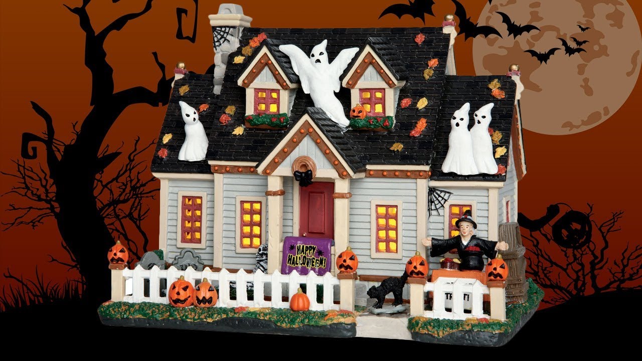 Trick or Treat House - Lemax Spooky Town Review
