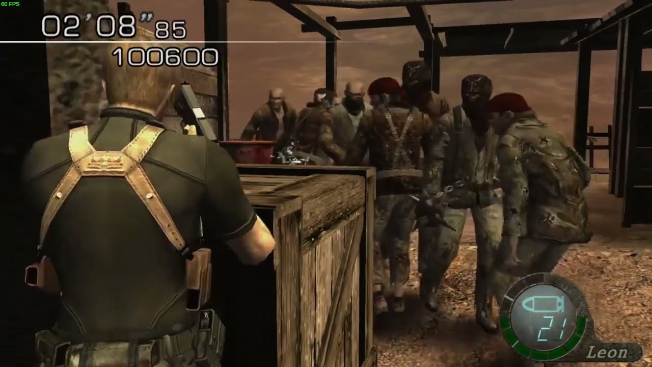 Steam 60fps - RE4 Mercenaries: Leon Base - 184200