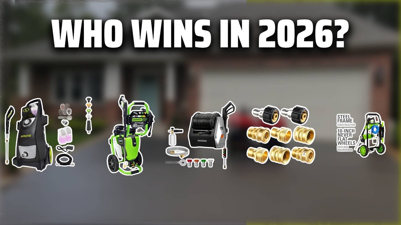 The Top 5 Best Dewalt Electric Pressure Washer in 2026 - Must Watch Before Buying!