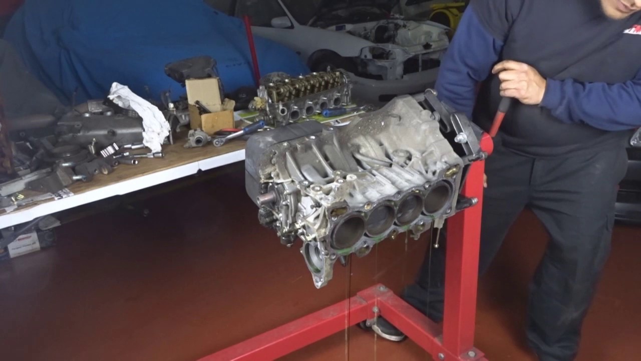 Desmontamos el motor D15B2 para reconstruirlo!! Parte 1.