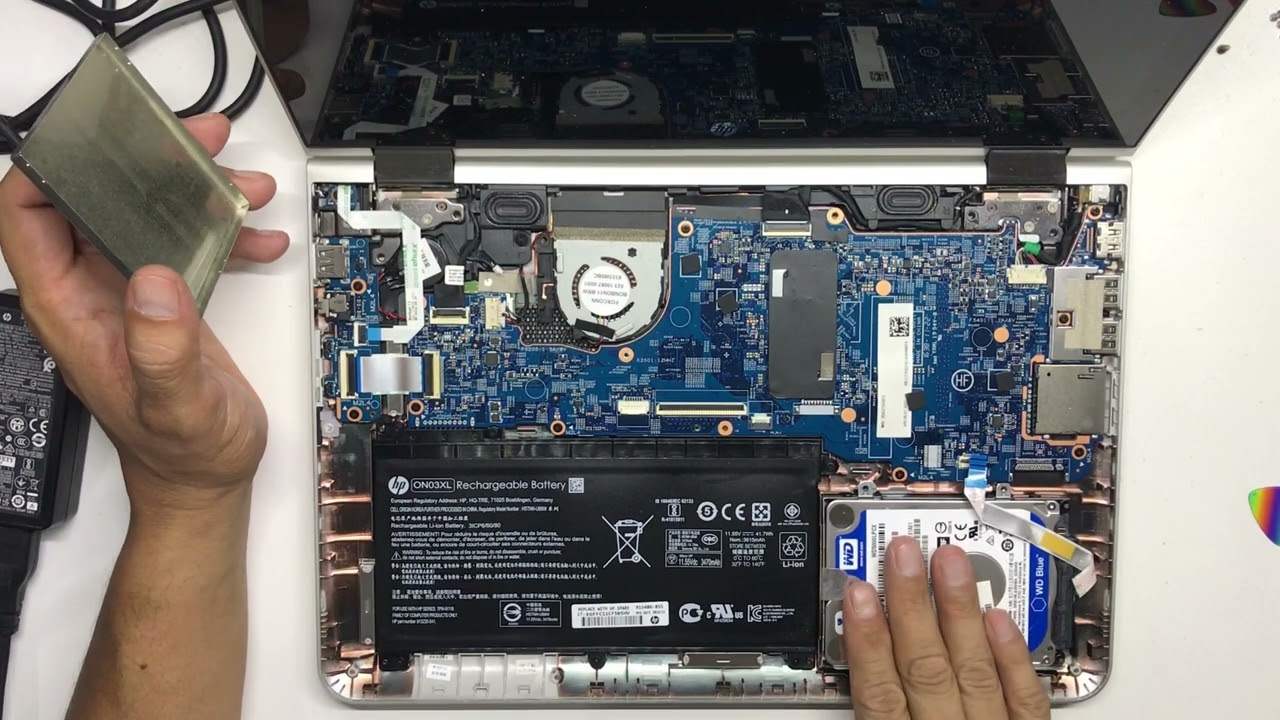 🛠️ HP Pavilion x360 13-u102la ➡️ de lenta a rápida! Como desarmarla por completo y actualizarla.