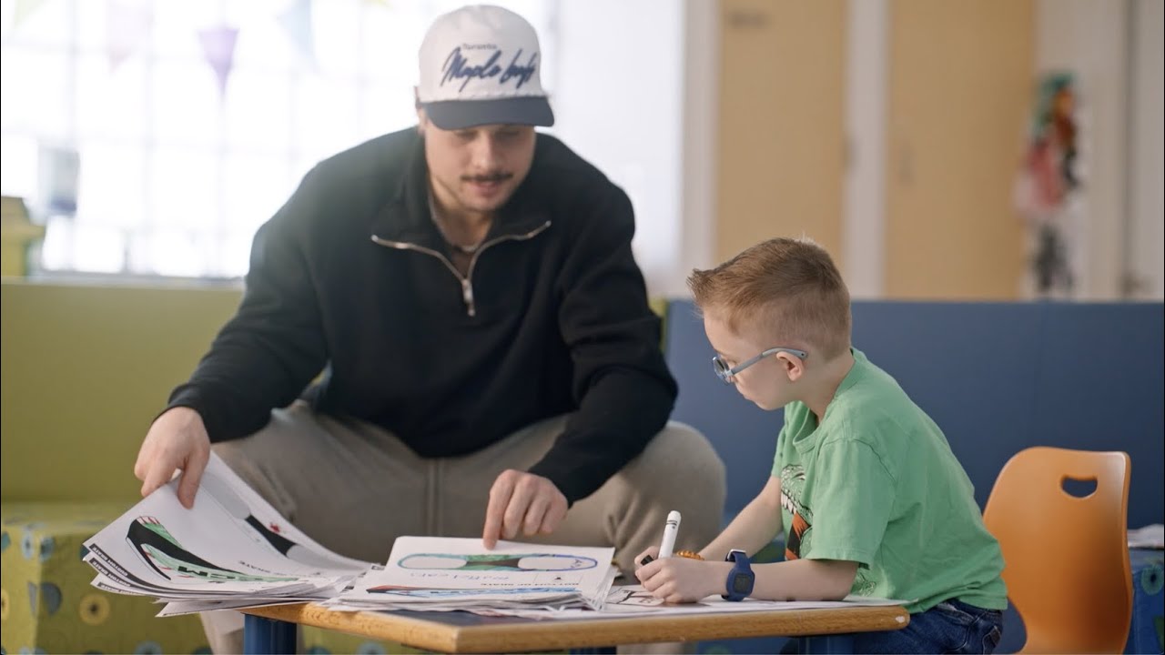 An All-Star Collaboration between Finn and Auston Matthews (Part 1)
