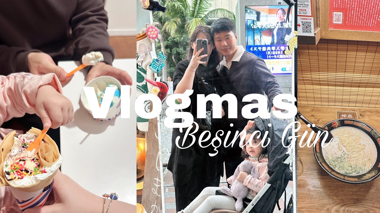 Bol Alışverişli Bol Gezmeli Japonya Vlogu :)| S&uuml;priz Kutu A&ccedil;ılımı  |2025 vlogmas