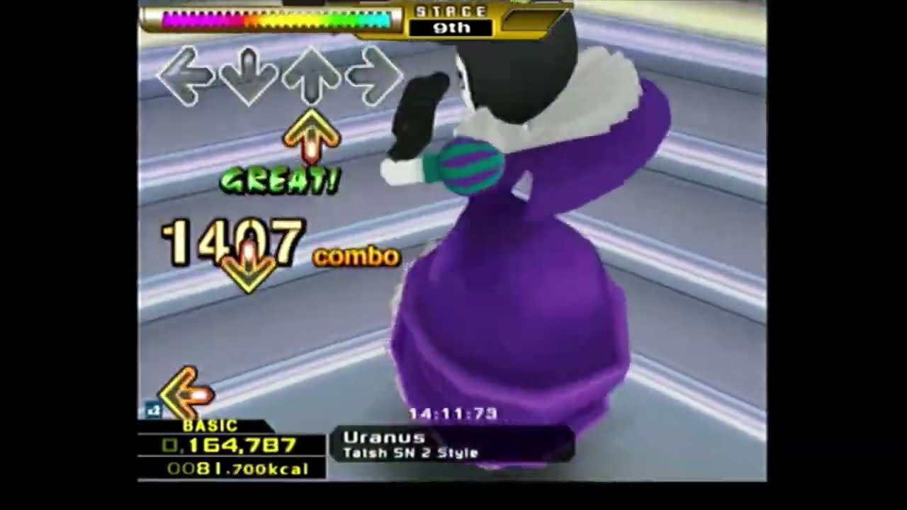 DDR X Workout Course 1 capture card 60 fps