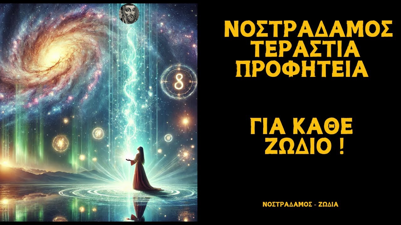 &Nu;&Omicron;&Sigma;&Tau;&Rho;&Alpha;&Delta;&Alpha;&Mu;&Omicron;&Sigma; &ndash; &Tau;&Epsilon;&Rho;&Alpha;&Sigma;&Tau;&Iota;&Alpha; &Pi;&Rho;&Omicron;&Phi;&Eta;&Tau;&Epsilon;&Iota;&Alpha; &gamma;&iota;&alpha; &Omicron;&Lambda;&Alpha; &tau;&alpha; &Zeta;&Omega;&Delta;&Iota;&Alpha;!