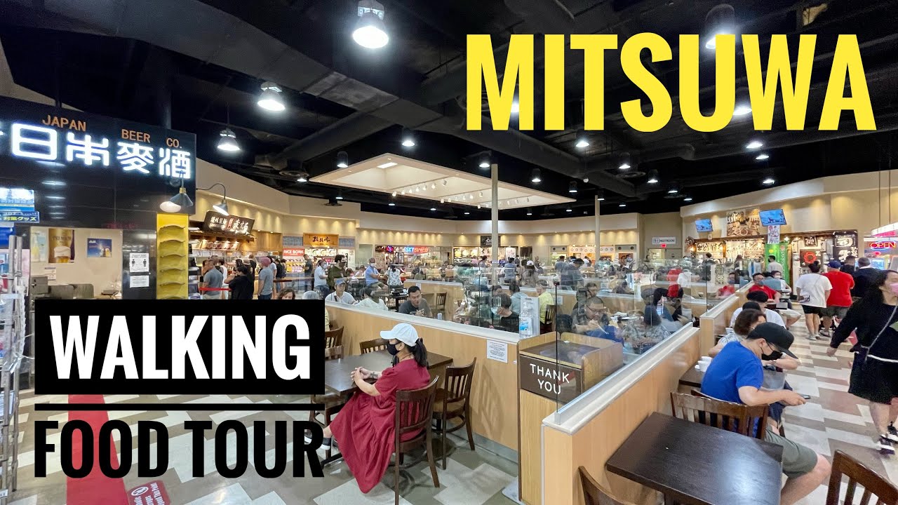 WALKING FOOD TOUR: Mitsuwa Marketplace in Costa Mesa, CA