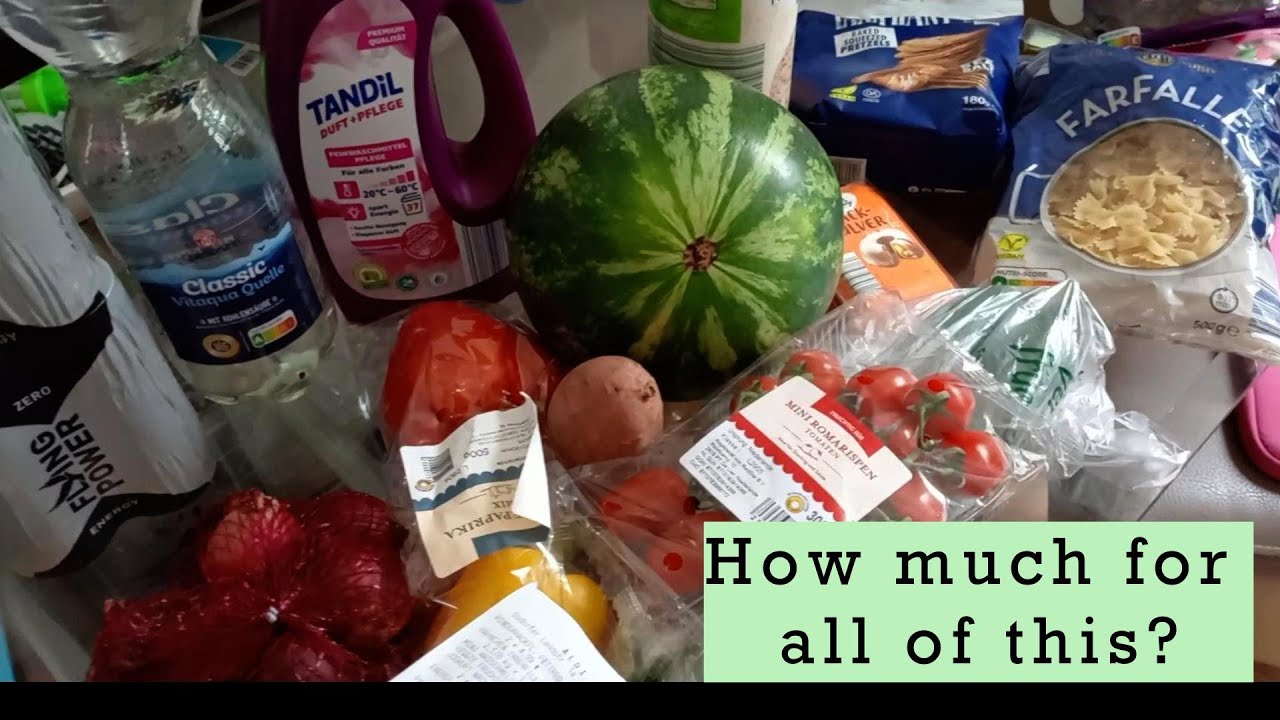 German Aldi and Kaufland Food Haul Aug - Trying New Snacks! Expat Life in Hamburg, Germany!