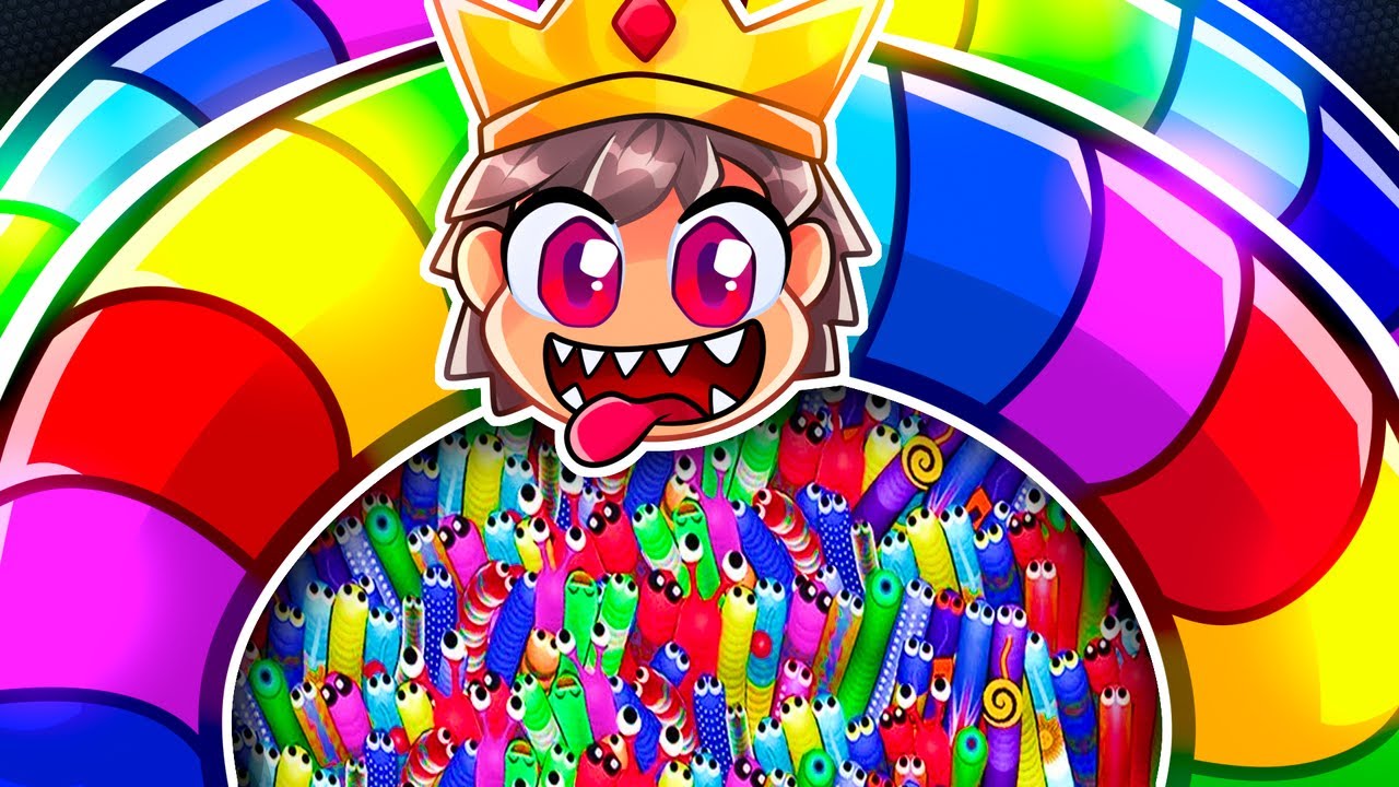 Becoming the BIGGEST SNAKE in Roblox SLITHER.IO!