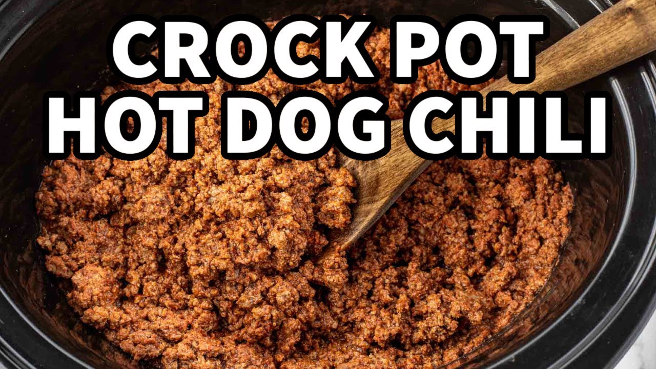 Slow Cooker Hot Dog Chili &ndash; Simple & Tasty!