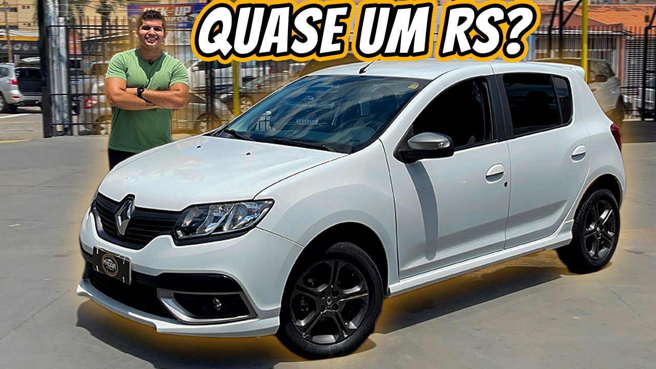 Renault Sandero GT Line 2016: Espaçoso e confortável mas NADA ESPORTIVO
