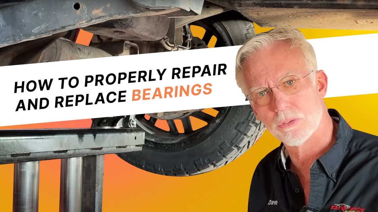 Dodge Ram 1 ton with a noisy front differential. How to Properly repair and replace bearings