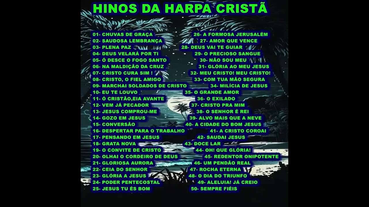 𝐇𝐈𝐍𝐎𝐒 𝐃𝐀 𝐇𝐀𝐑𝐏𝐀 𝐂𝐑𝐈𝐒𝐓Ã - [ 𝐂𝐎𝐍𝐓𝐄Ú𝐃𝐎𝐒 𝐍Ã𝐎 𝐀𝐔𝐓𝐎𝐑𝐀𝐈𝐒 ]