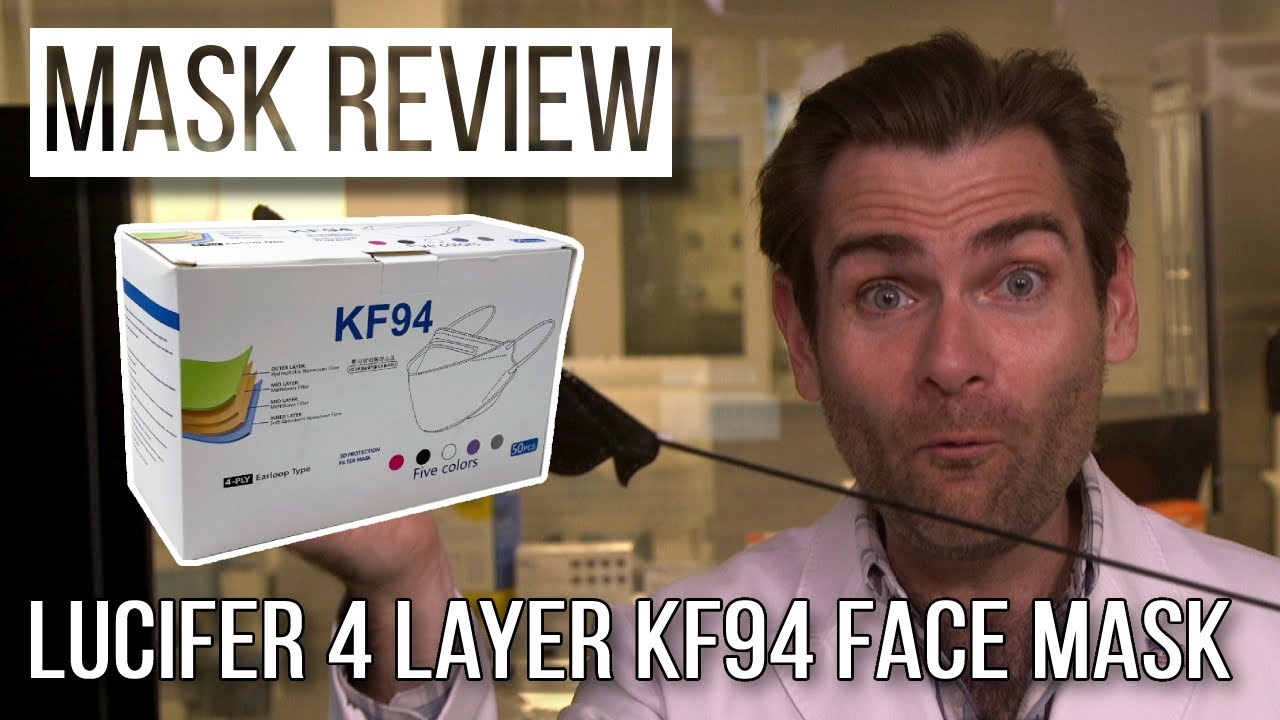 Is this mask EVIL?! - LUCIFER 4 Layer KF94 Face Mask Review