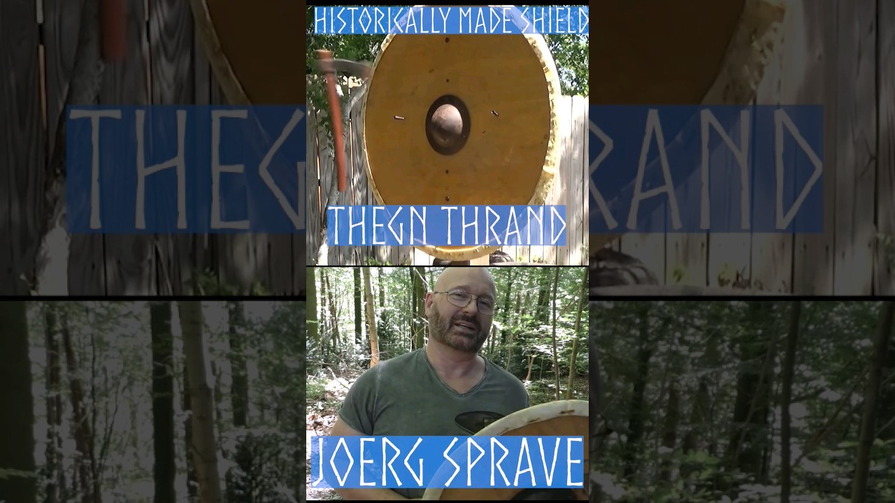 Historical Viking Shield Destruction Test ft. Joerg Sprave