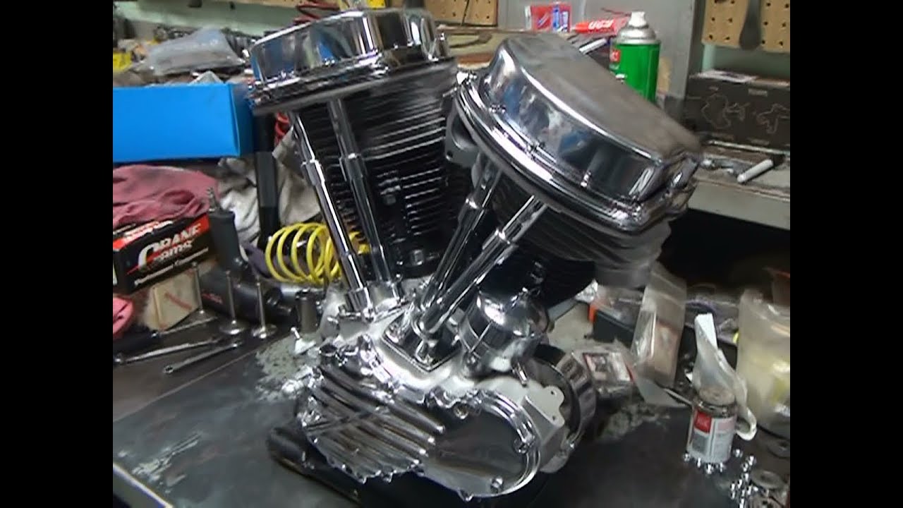 1949 PanHead 74ci #101 Motor Overhaul rebuild FL FLH harley by Tatro Machine