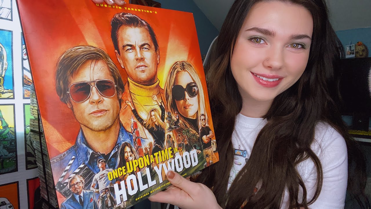 Once Upon A Time in Hollywood Vinyl Review! ASMR Tapping Triggers & Chill 🍄