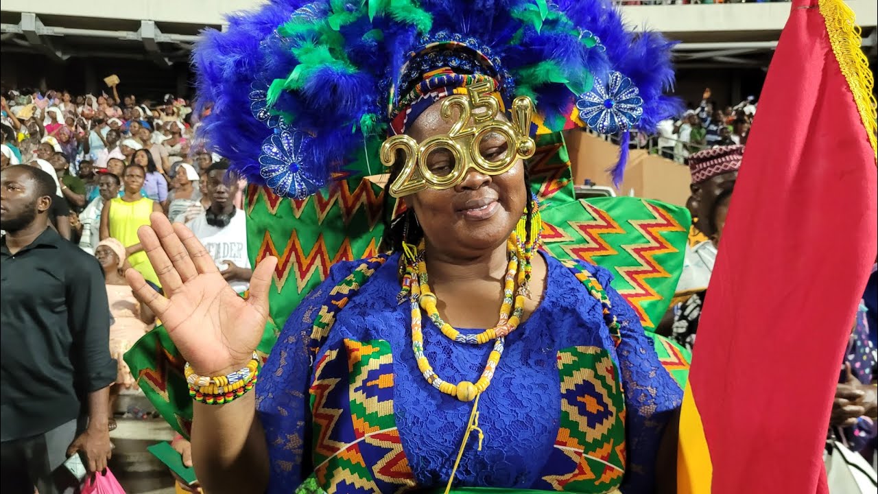 Nigeria is in Ghana with their pastor Jerry Eze for a prayer conference 