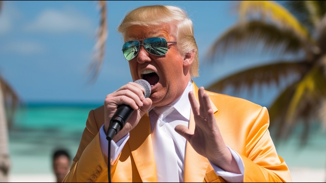 Donald Trump Joins NewJeans for GODS Cover