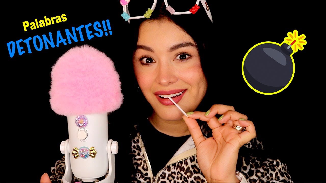 Te repito 🫦 PALABRAS COSQUILLOSAS para que te duermas!! 😴 I Mouth Sounds I Ges ASMR