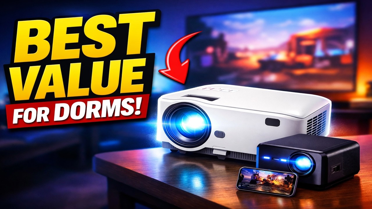Best Projector for Dorm Room in 2026 🎬💡 | 🔥 Top 7 Compact & Affordable Picks
