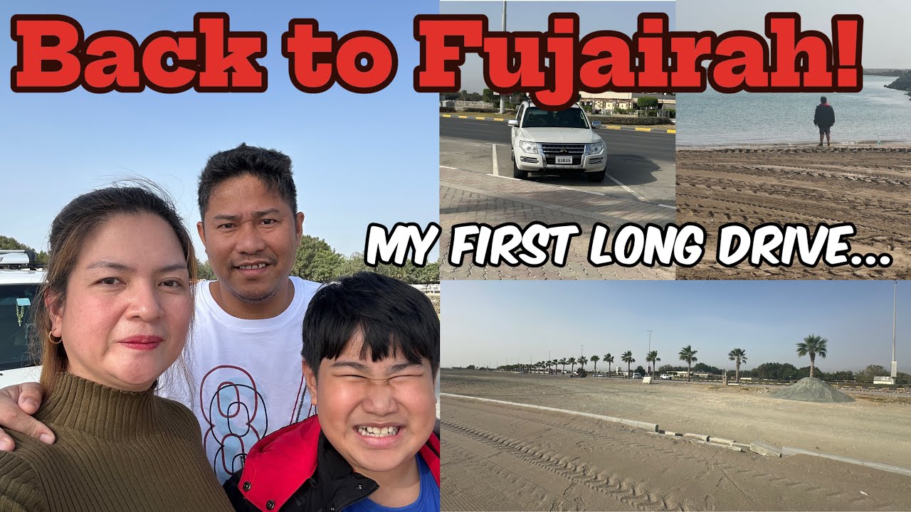 My First Drive to Fujairah // Weekend Dubai OFW Vlog