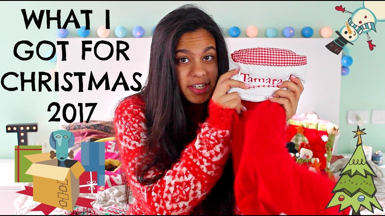 What I Got For Christmas 2017 | Tamara Ahmed