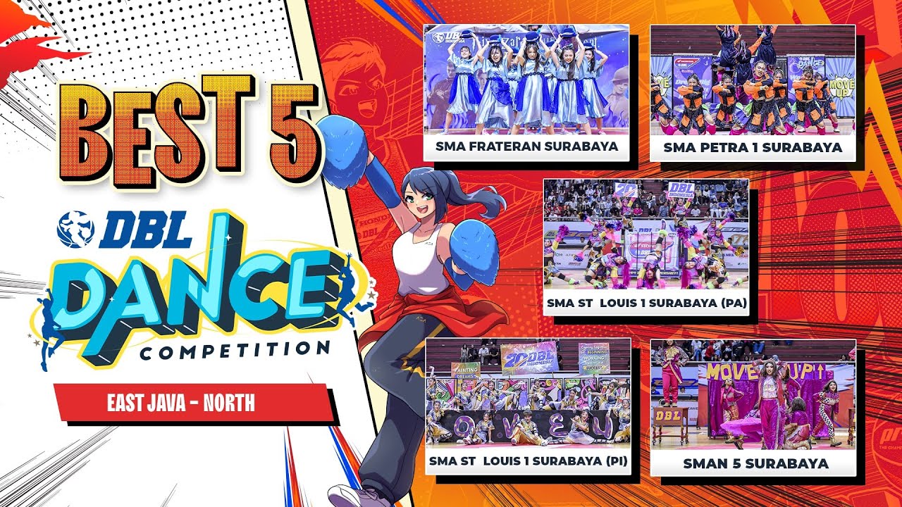 BEST 5 DBL DANCE COMPETITION EAST JAVA - NORTH