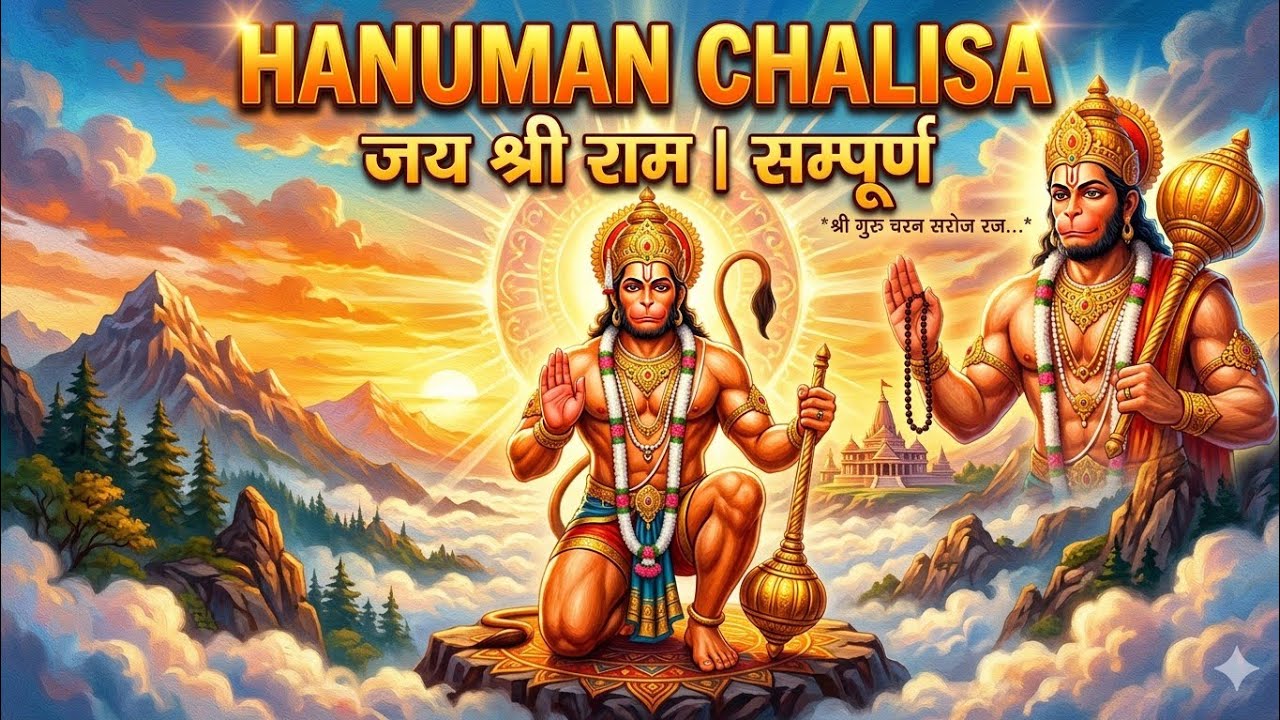 श्री हनुमान चालीसा Hanuman Chalisa I GULSHAN KUMAR I HARIHARAN, Full HD Video, Shree Hanuman Chalisa