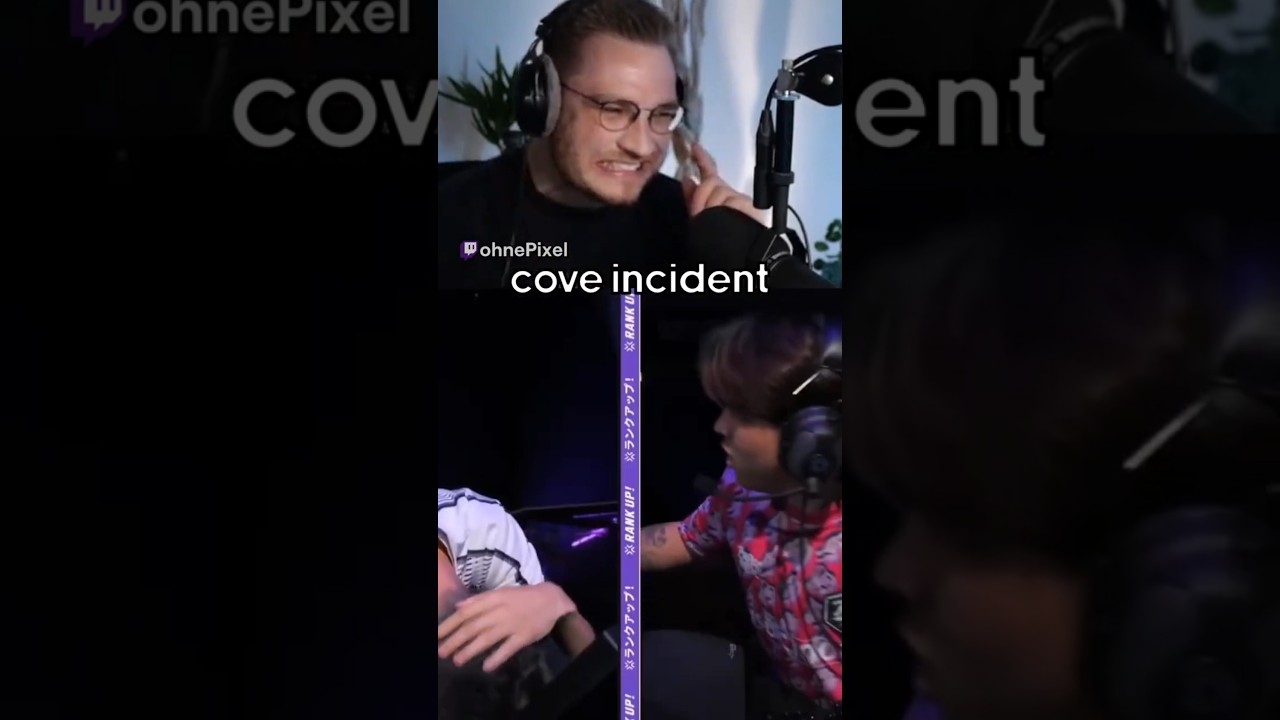 ohne reacts to cove incident  #ohnepixel #counterstrike2 #valorant #valorant #vct