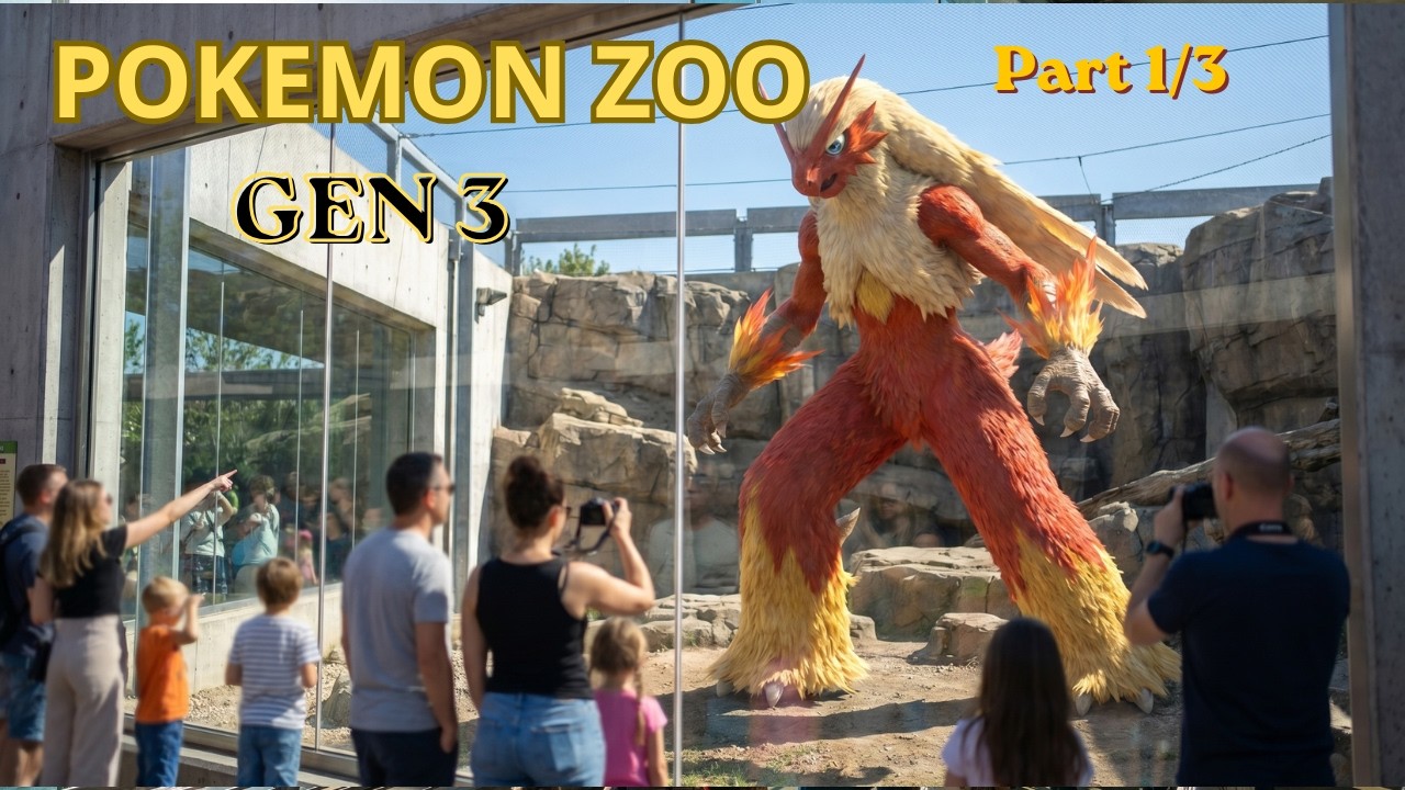 Real Life Pok&eacute;mon Park &mdash; Gen 3 | Part 1/3