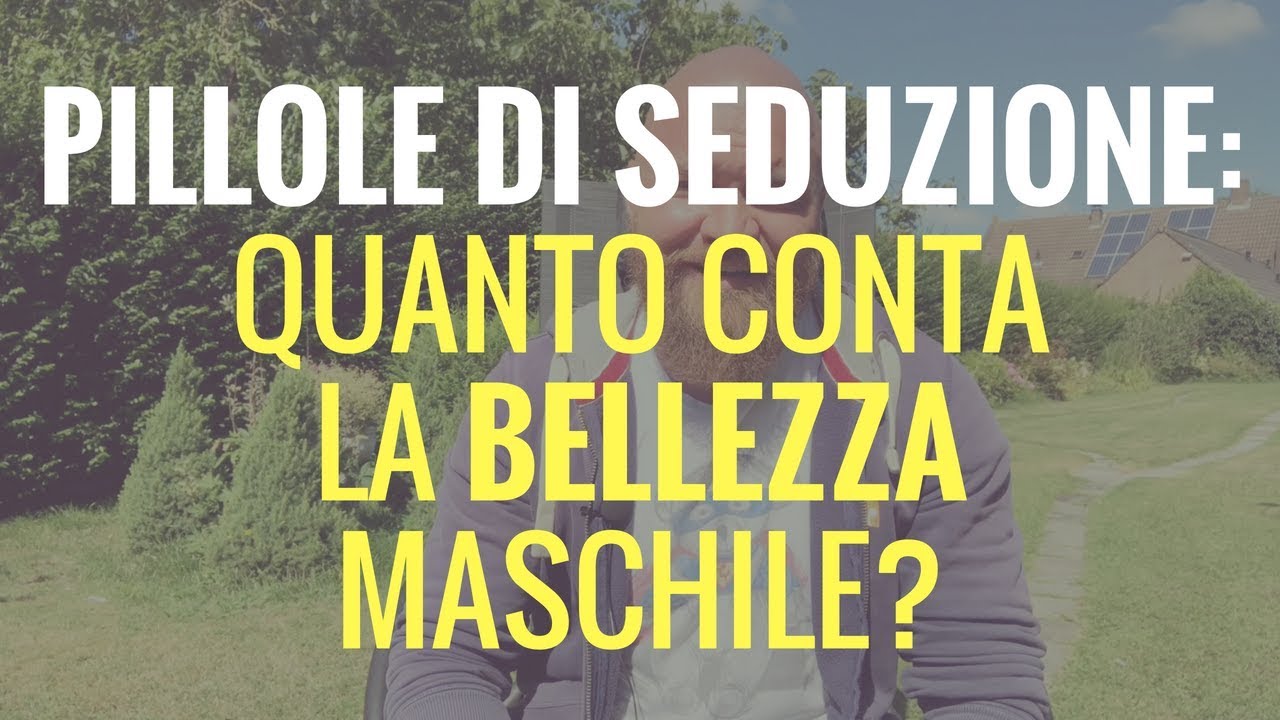 Quanto conta la bellezza maschile nella seduzione?
