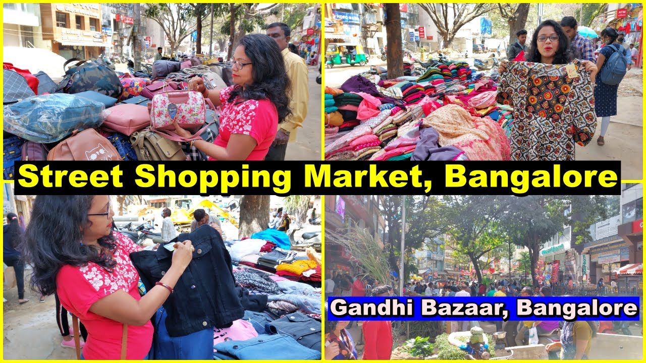 Cheapest Market | Gandhi Bazaar Street Shopping | Basavanagudi | Bangalore Street Shopping