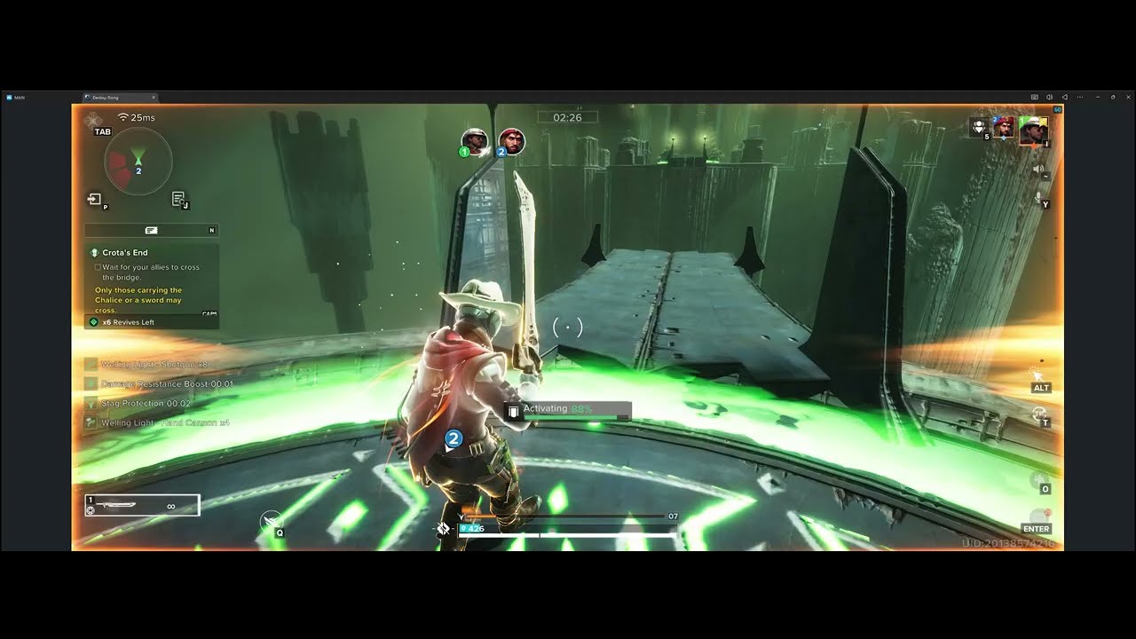 Crota's End Funny Moments When Thrall give up on life 