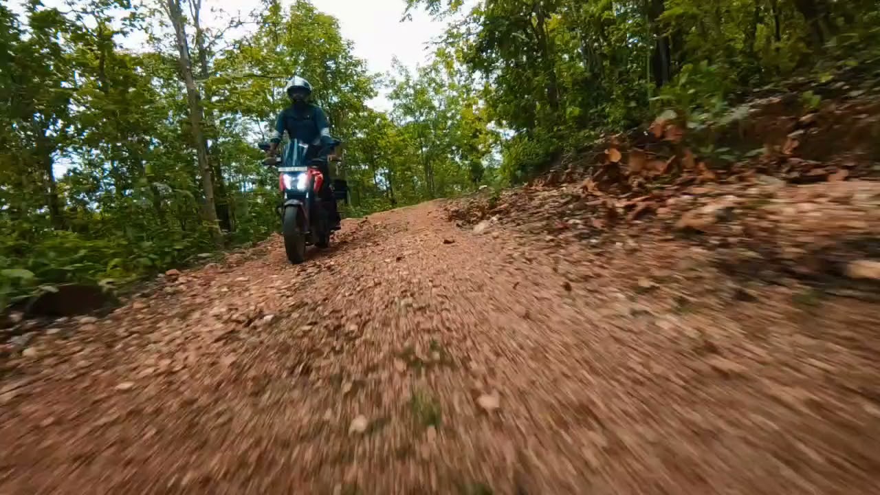 bajaj dominar off road test