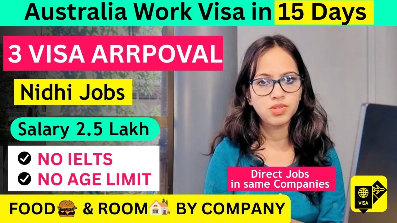 Australia 🇦🇺 Free Work Permit Visa 2025 | Work Permit Approval Within 15 Days |Packing & Helper Jobs