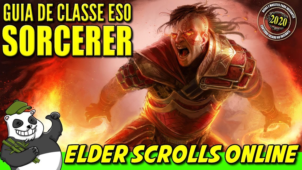 ESO Guia Classe    Sorcerer, Senhor da Magia, Feiticeiro Supremo   atualizado 2020