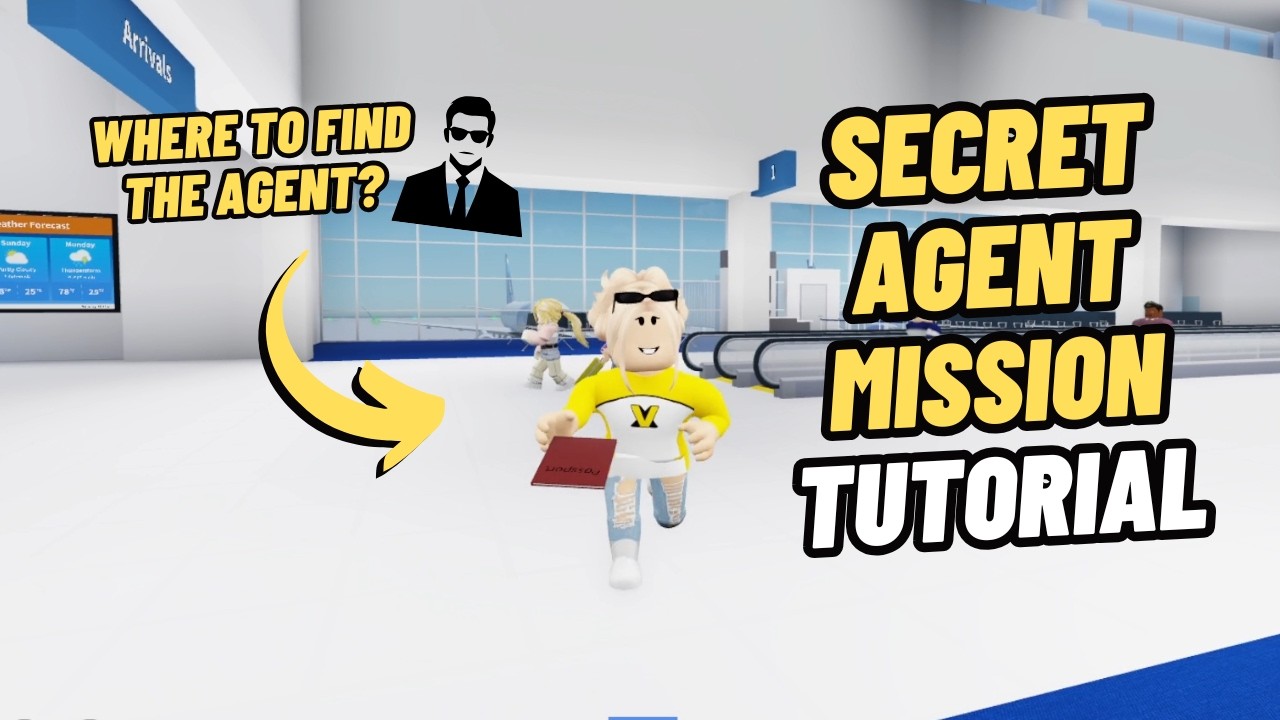 Гайд по миссии с секретным агентом (2026) | Cabin Crew Simulator | Roblox