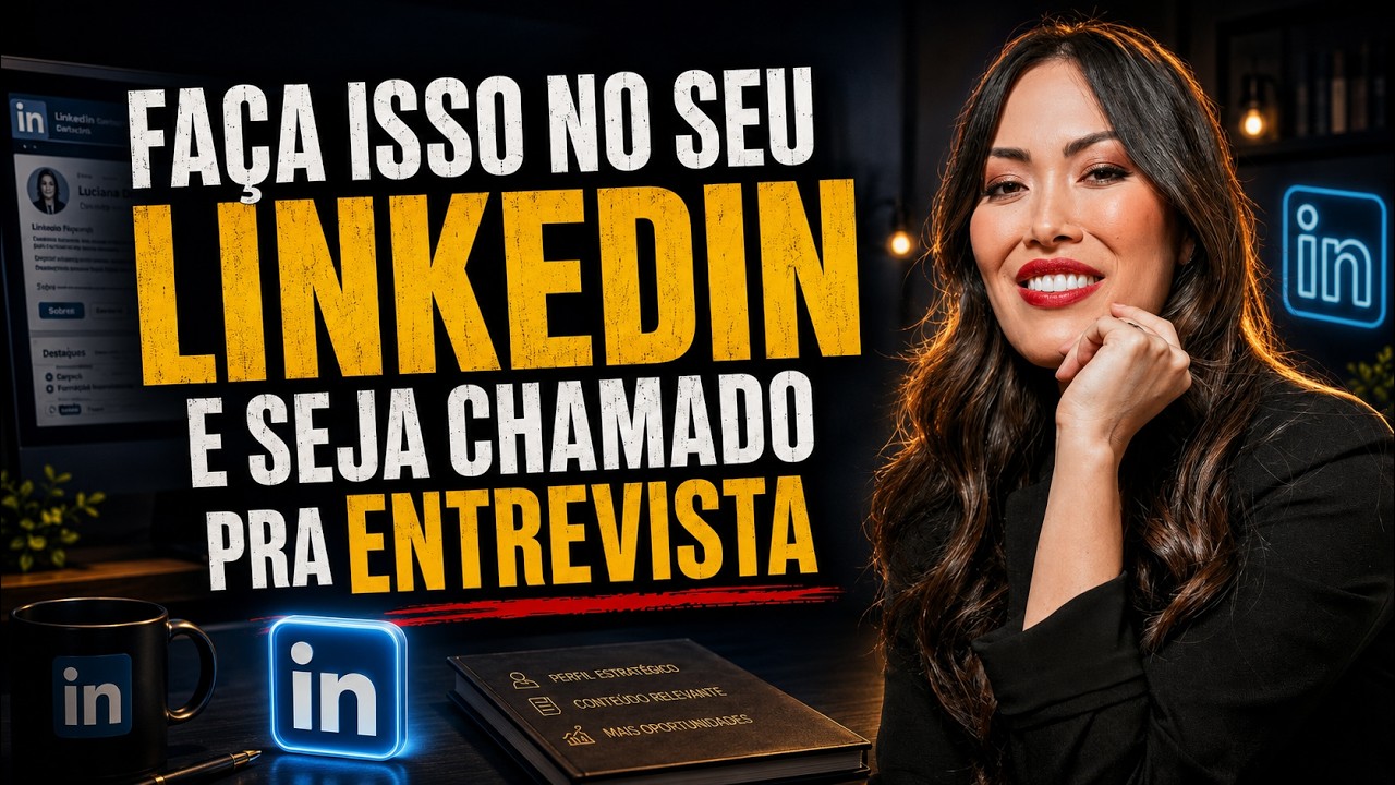 LinkedIn Como Fazer um Bom Perfil e Atrair Recrutadores em 2025 (Passo a Passo)