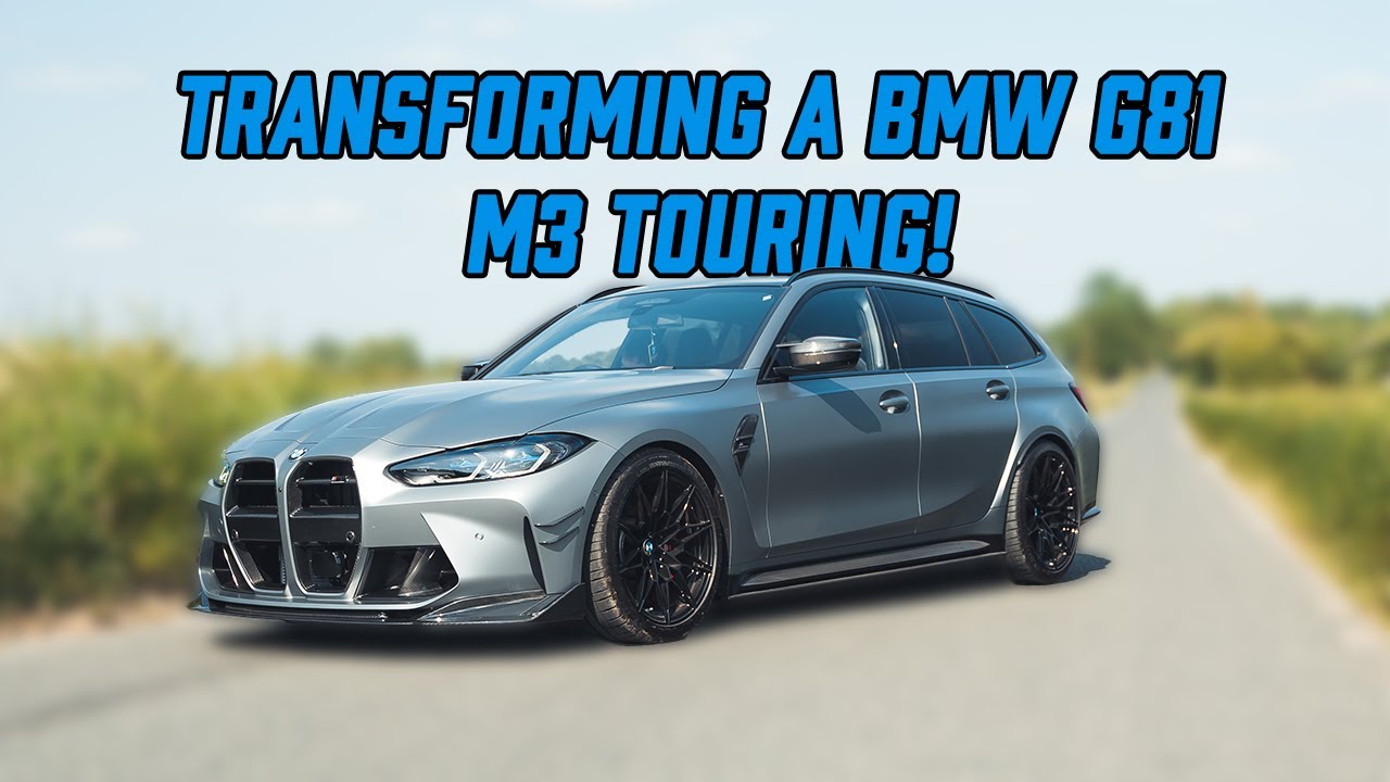 CRAZY CARBON TRANSFORMATION ON THE BMW M3 G81 TOURING