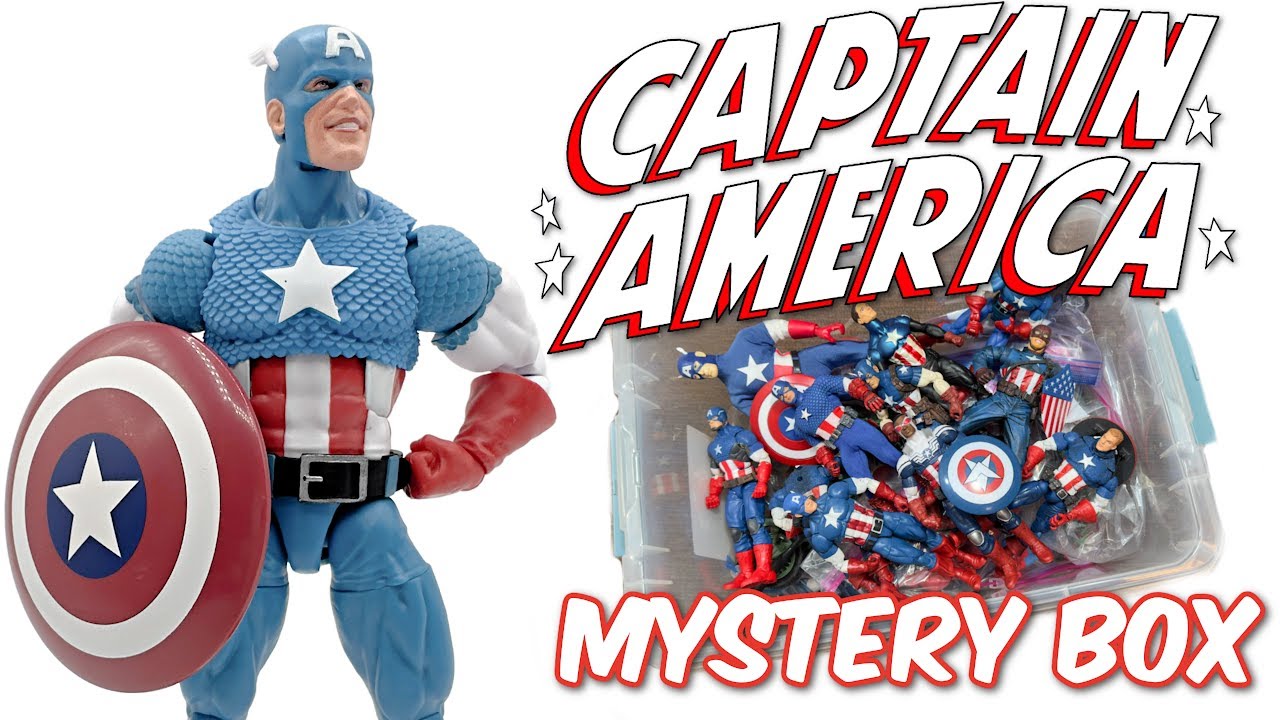 CAPTAIN AMERICA Action Figure MYSTERY BOX!!!
