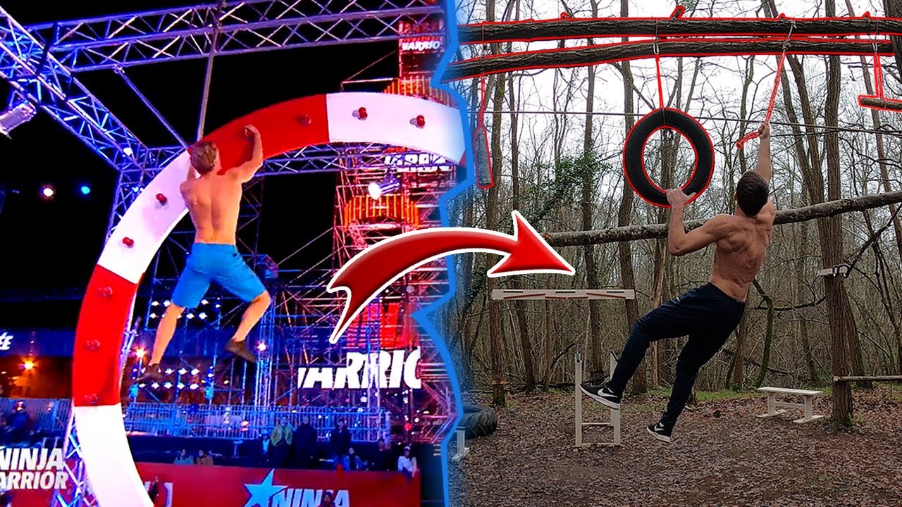 On construit un parcours NINJA WARRIOR grandeur nature ! 🏞️ (+ GROSSE ANNONCE) 🌍