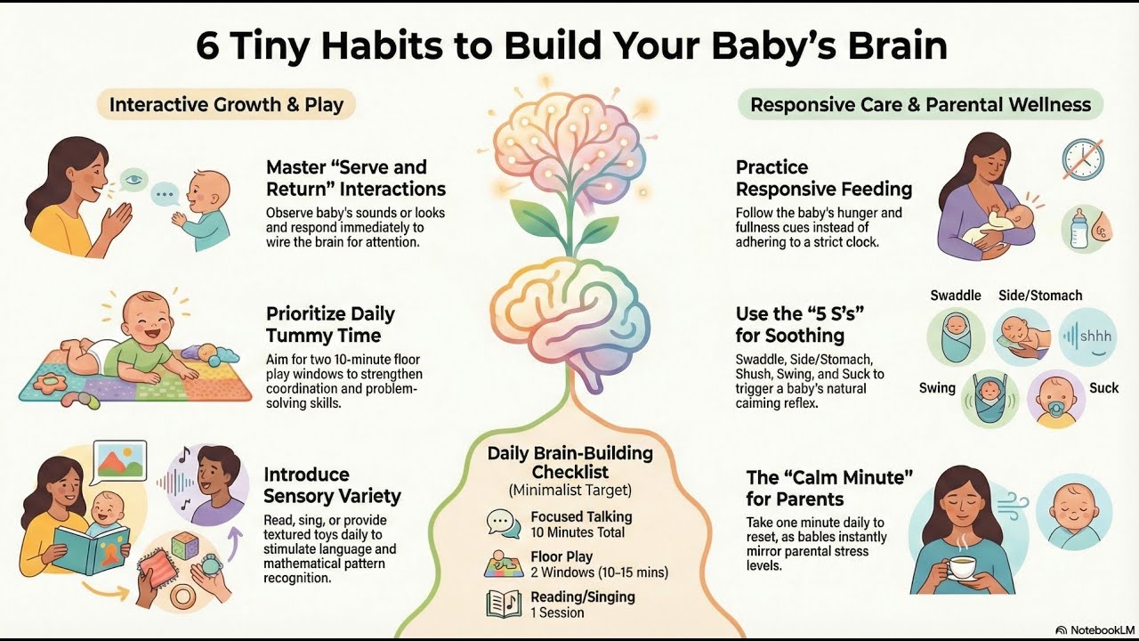 Tiny Habits That Devleop your baby's brain Rapidly