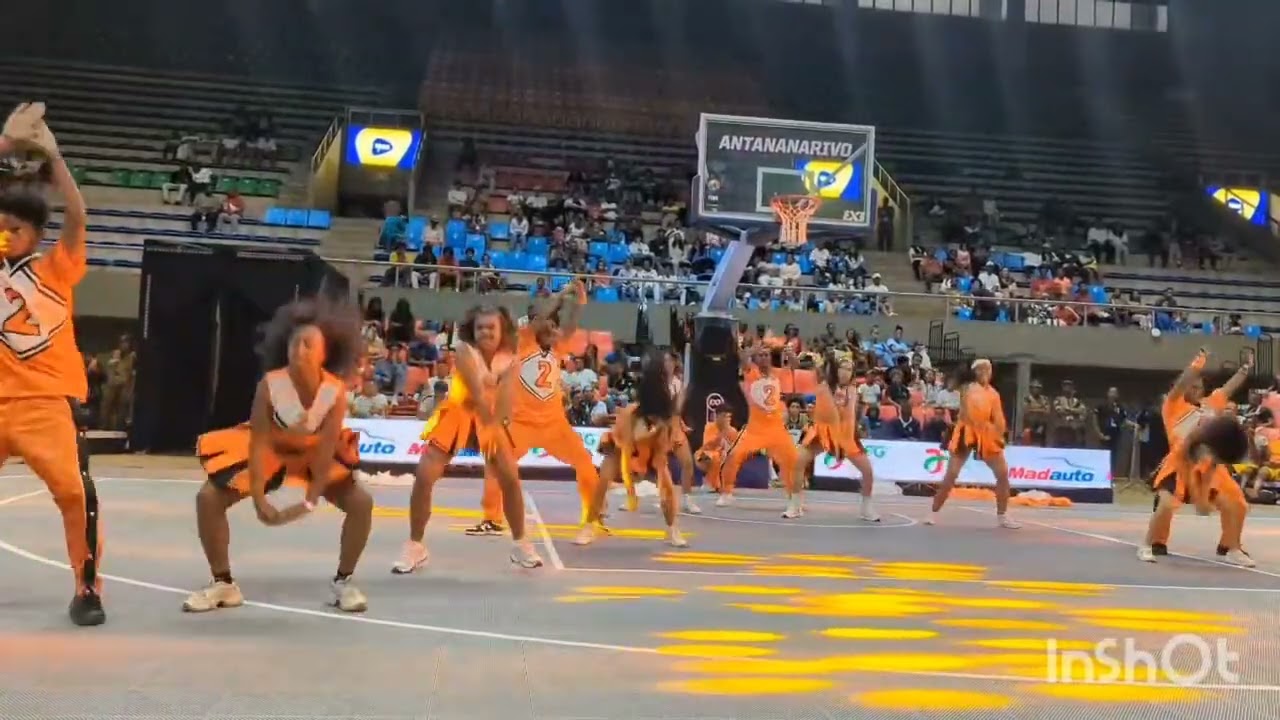 Get Ready By Saison 2 - a cheerleading performance at Afro Basket 3X3 Madagascar - (07/12/2025)