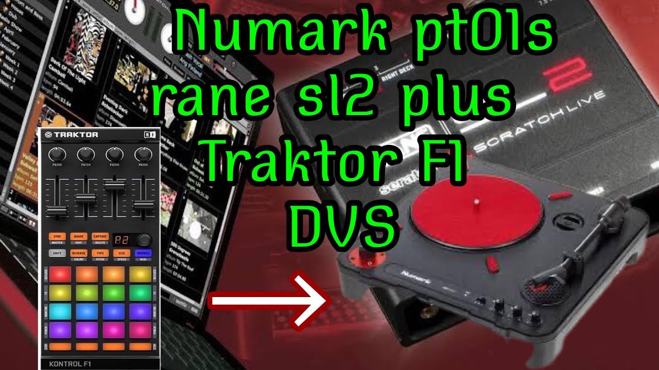 How to connect Stokyo Kutter // Numark Pt01s DVS // Rane Sl 2 // Serato Pro// Traktor F1