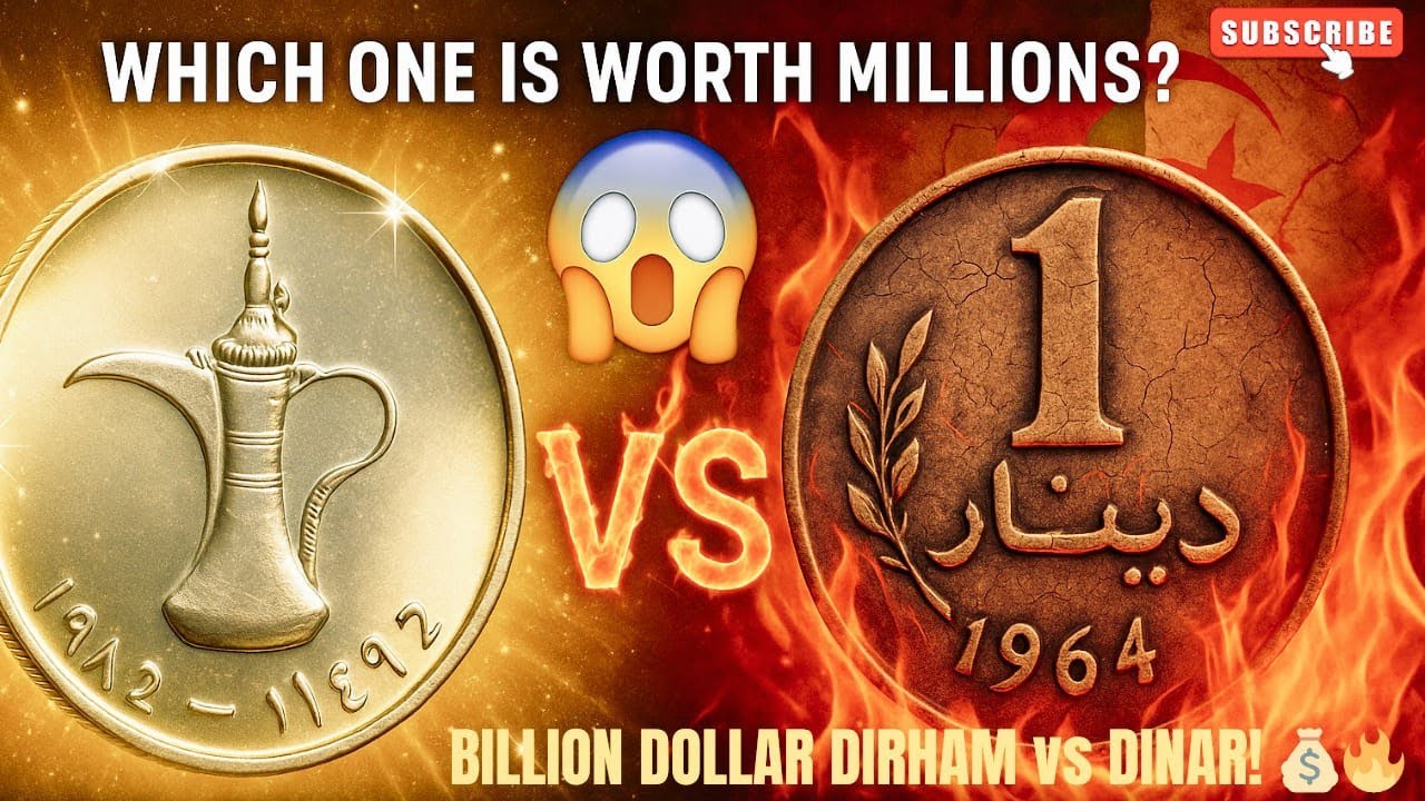 This UAE Coin Is Worth More Than A Country? Algeria vs UAE Rarity Showdown!💰🔥
