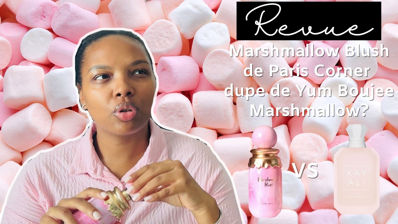 REVUE PARFUM HYPE 2025 : PARIS CORNER - MARSHMALLOW BLUSH, DUPE KAYALI - YUM ? | The Africanista