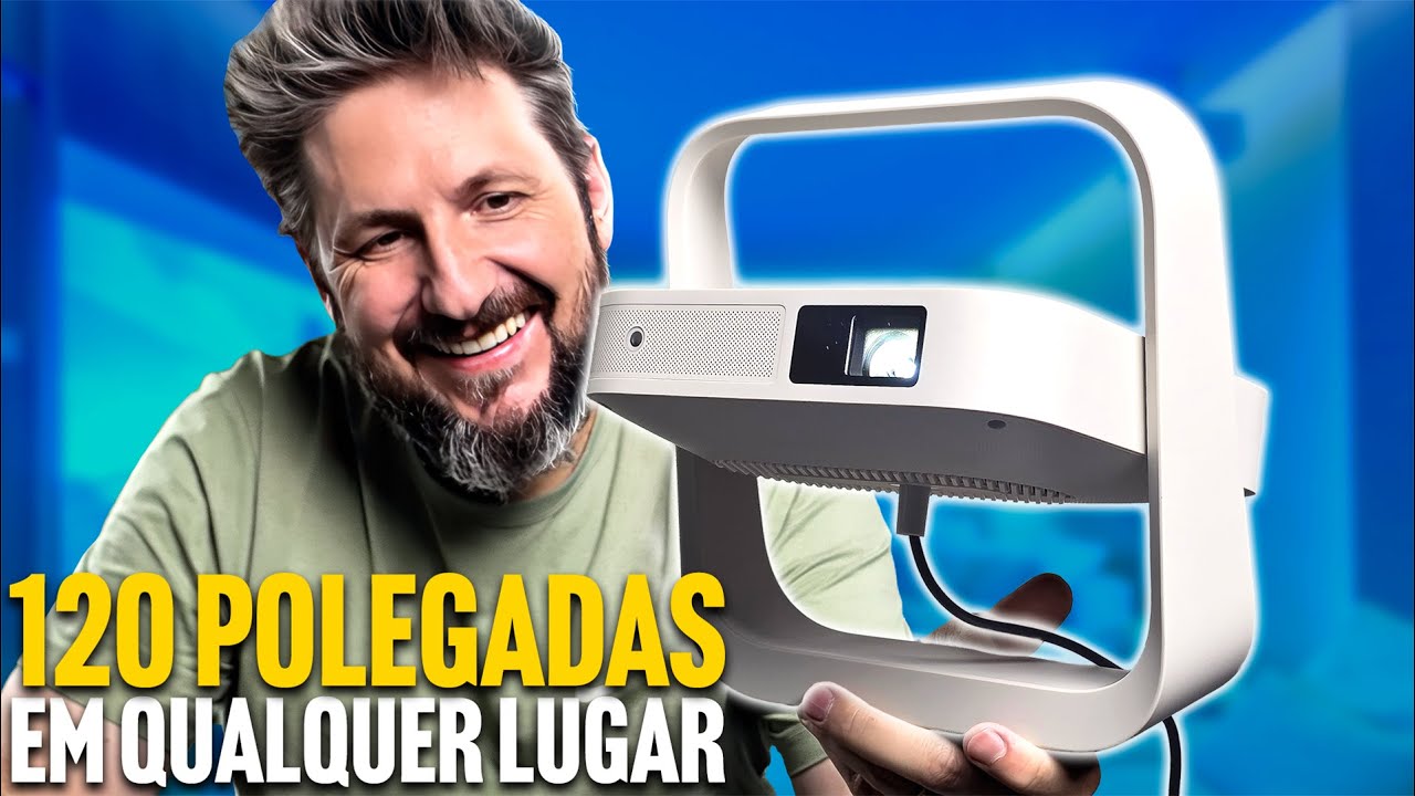 ANÁLISE: XGIMI Elfin Flip | Projetor Full HD que cabe na mochila