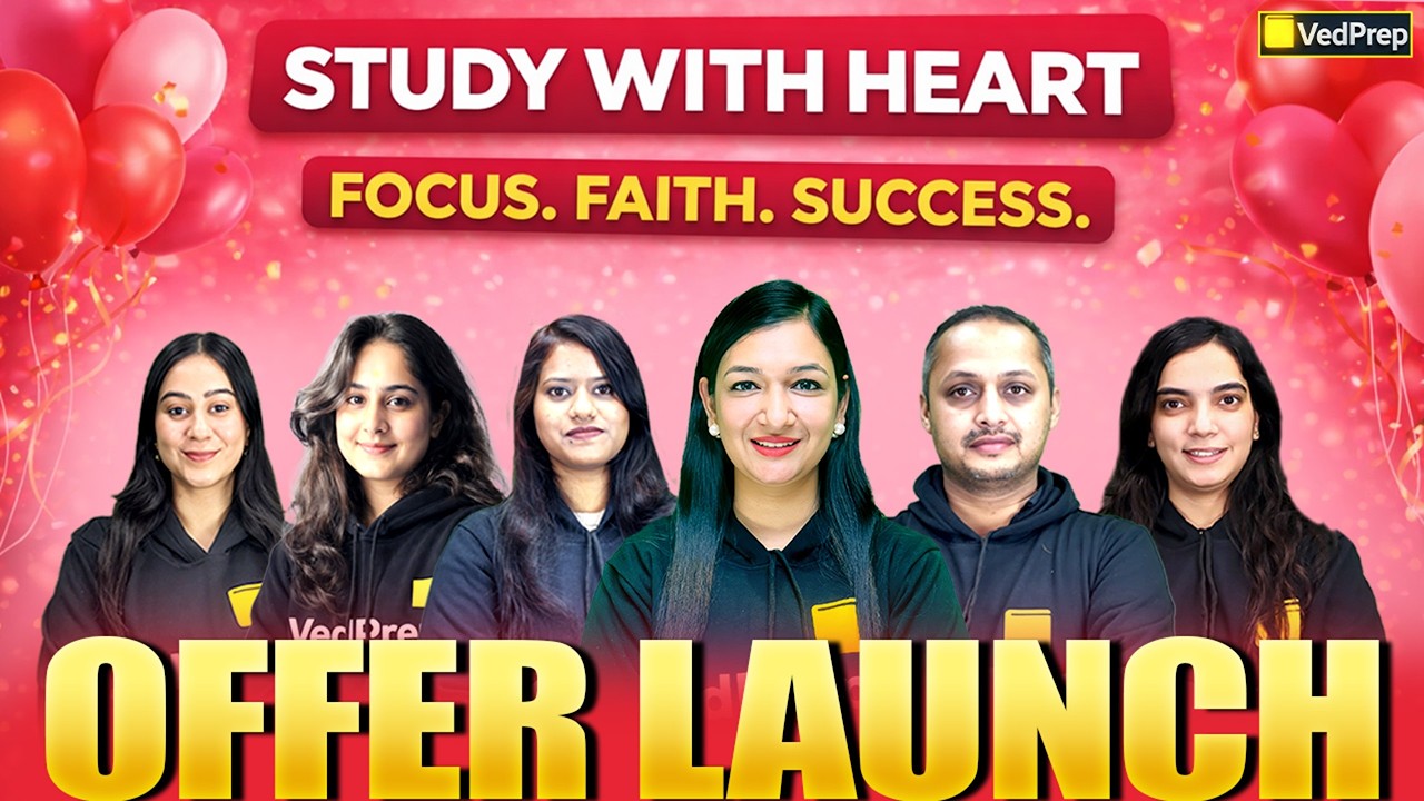 Study With Heart ❤️ Offer Launch | CSIR NET • GATE • CUET PG • IIT JAM | VedPrep Biology Academy