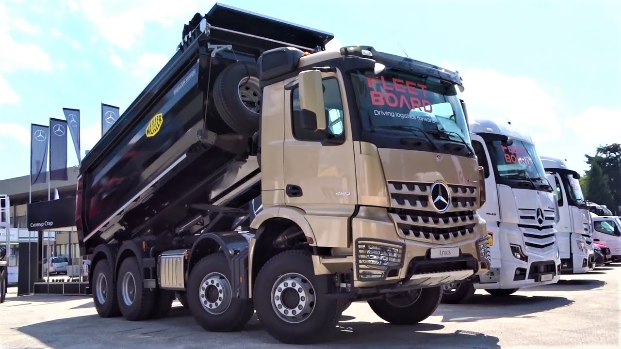 2022 Mercedes-Benz Arocs 8x4 Tipper Dump Truck - Construction Machinery Trade Fair
